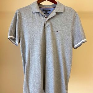 Men's Tommy Hilfiger Grey Polo Shirt